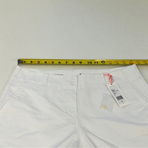 Vineyard Vines Linen Tie Waist Short White cap LARGE NWT - Picture 2 of 12